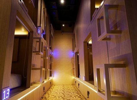 Get a Good Night's Sleep in Your Private Capsule